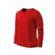 Malfini Fit-T LS - kerek nyakú, hosszú ujjú gyerek póló - Piros - 110 cm/4 éves