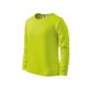 Malfini Fit-T LS - kerek nyakú, hosszú ujjú gyerek póló - Lime - 110 cm/4 éves