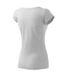 Malfini Pure - kerek nyakú női póló - Fehér - 3XL
