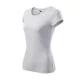 Malfini Pure - kerek nyakú női póló - Világosszürke melírozott - 2XL