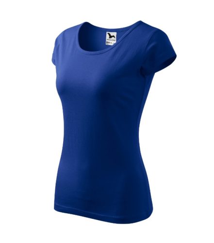 Malfini Pure - kerek nyakú női póló - Királykék - 2XL