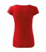 Malfini Pure - kerek nyakú női póló - Piros - 2XL