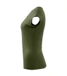 Malfini Pure - kerek nyakú női póló - Khaki - M