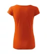 Malfini Pure - kerek nyakú női póló - Narancssárga - 2XL