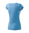 Malfini Pure - kerek nyakú női póló - Azúrkék - 2XL