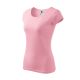 Malfini Pure - kerek nyakú női póló - Rózsaszín - 2XL