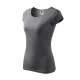 Malfini Pure - kerek nyakú női póló - Acélszürke - 2XL