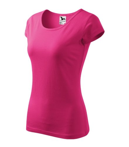 Malfini Pure - kerek nyakú női póló - Bíborszín - 2XL