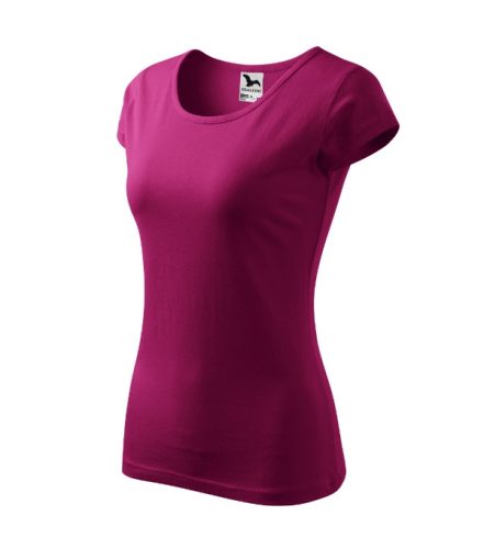 Malfini Pure - kerek nyakú női póló - Fukszia - XL