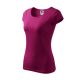 Malfini Pure - kerek nyakú női póló - Fukszia - 2XL