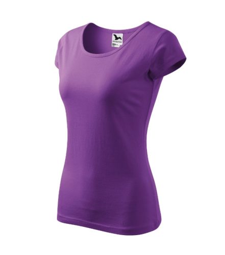 Malfini Pure - kerek nyakú női póló - Lila - XL