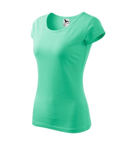 Malfini Pure - kerek nyakú női póló - Menta - XL