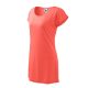Malfini Love - csónak nyakú, laza szabású női póló/ruha - Coral - XS