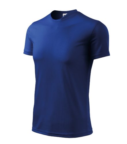 Malfini Fantasy - Különleges nyakkivágású férfi póló - Királykék - 2XL