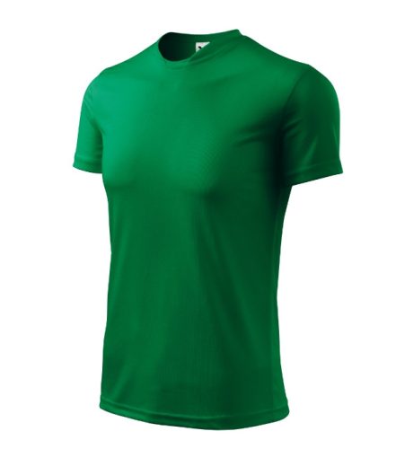 Malfini Fantasy - Különleges nyakkivágású férfi póló - Fűzöld - 2XL