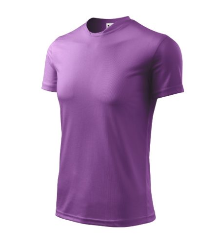Malfini Fantasy - Különleges nyakkivágású férfi póló - Lila - 2XL