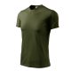 Malfini Fantasy - Különleges nyakkivágású férfi póló - Military - 3XL