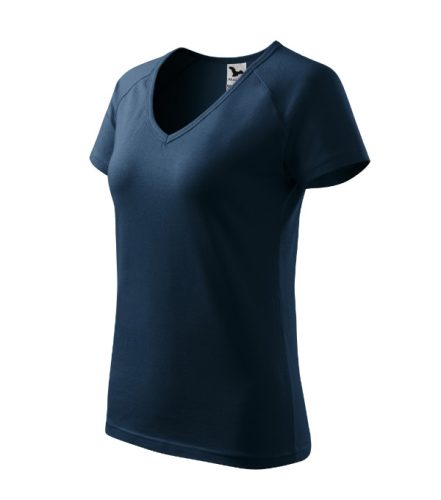 Malfini Dream - V nyakú női póló - Tengerészkék - 2XL