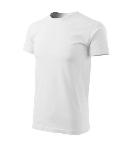 Malfini Basic - Kerek nyakú férfi póló - Fehér - L