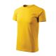 Malfini Basic - Kerek nyakú férfi póló - Sárga - 4XL