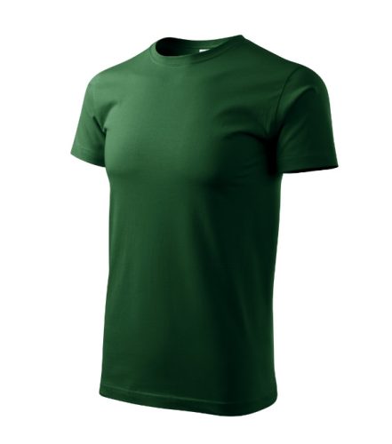 Malfini Basic - Kerek nyakú férfi póló - Üvegzöld - XS