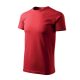 Malfini Basic - Kerek nyakú férfi póló - Piros - 2XL