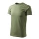 Malfini Basic - Kerek nyakú férfi póló - Khaki - XS