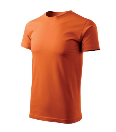 Malfini Basic - Kerek nyakú férfi póló - Narancssárga - XS