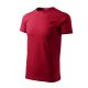 Malfini Basic - Kerek nyakú férfi póló - Marlboro piros - 4XL
