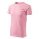 Malfini Basic - Kerek nyakú férfi póló - Rózsaszín - 4XL