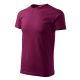 Malfini Basic - Kerek nyakú férfi póló - Rododendron - 4XL
