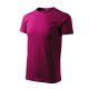 Malfini Basic - Kerek nyakú férfi póló - Fukszia - 4XL