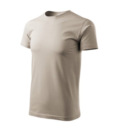 Malfini Basic - Kerek nyakú férfi póló - Drappos szürke - XS