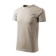 Malfini Basic - Kerek nyakú férfi póló - Drappos szürke - XL