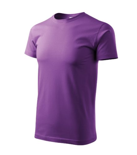 Malfini Basic - Kerek nyakú férfi póló - Lila - 4XL