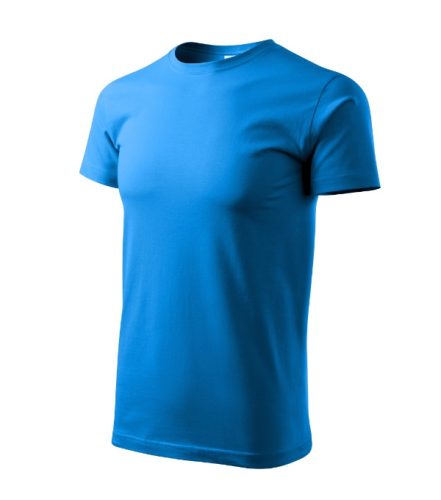 Malfini Basic - Kerek nyakú férfi póló - Snorkel kék - 2XL