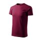 Malfini Basic - Kerek nyakú férfi póló - Garnet - M