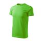 Malfini Basic - Kerek nyakú férfi póló - Almazöld - 4XL