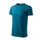 Malfini Basic - Kerek nyakú férfi póló - Petrol kék - 4XL