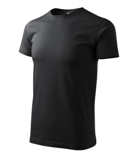 Malfini Basic - Kerek nyakú férfi póló - Ébenszürke - 2XL