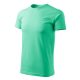 Malfini Basic - Kerek nyakú férfi póló - Menta - 3XL