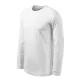 Rimeck Street LS - kerek nyakú, hosszú ujjú unisex póló - Fehér - S
