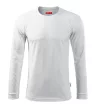 Rimeck Street LS - kerek nyakú, hosszú ujjú unisex póló - Fehér - S