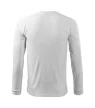Rimeck Street LS - kerek nyakú, hosszú ujjú unisex póló - Fehér - S