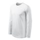 Rimeck Street LS - kerek nyakú, hosszú ujjú unisex póló - Fehér - 4XL