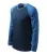 Rimeck Street LS - kerek nyakú, hosszú ujjú unisex póló - Tengerészkék - L