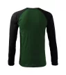 Rimeck Street LS - kerek nyakú, hosszú ujjú unisex póló - Üvegzöld - S