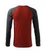 Rimeck Street LS - kerek nyakú, hosszú ujjú unisex póló - Marlboro piros - 4XL