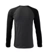 Rimeck Street LS - kerek nyakú, hosszú ujjú unisex póló - Ébenszürke - S