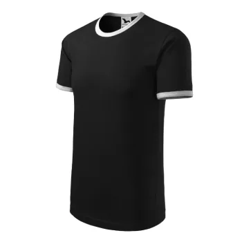 Malfini Infinity - Kerek nyakú unisex póló - Fekete - L